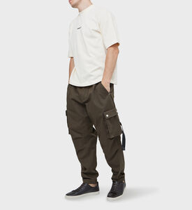 Cotton Grosgrain Details Cargo Pants Cotton Grosgrain Details Cargo Pants