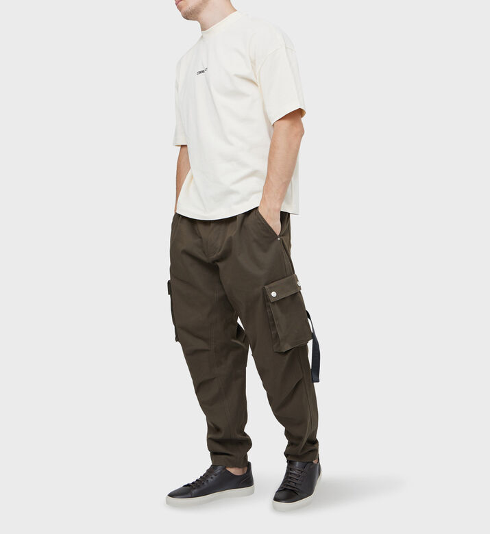 Cotton Grosgrain Details Cargo Pants Cotton Grosgrain Details Cargo Pants