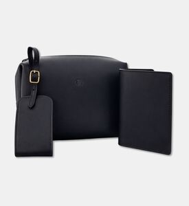 Tohfa Luxe Voyage Premium Leather Gift Set, Black, Packshot View