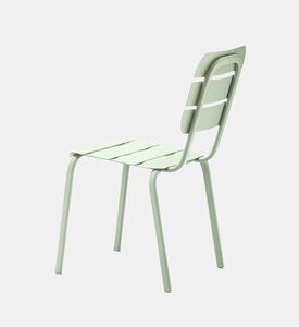 Ezeis Alicante Aluminum Stackable Chair, Green, Packshot View