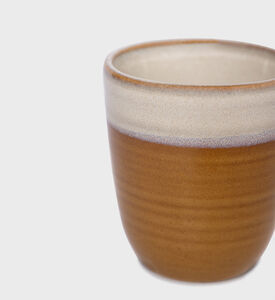 Earthenware Retro Mug 220ml