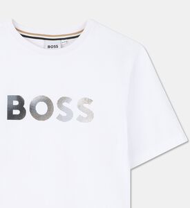 Boss Graphic Logo Cotton T-shirt, Packshot View