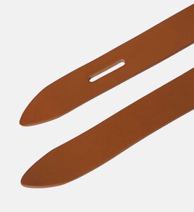 Leather Smooth-finish Belt