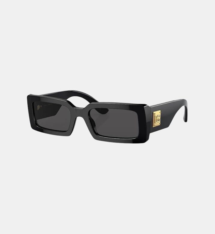 Acetate Square Frame Sunglasses 53