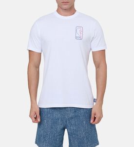 Patureau Nba Logo-embroidery T-shirt