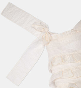 فستان مكشكش