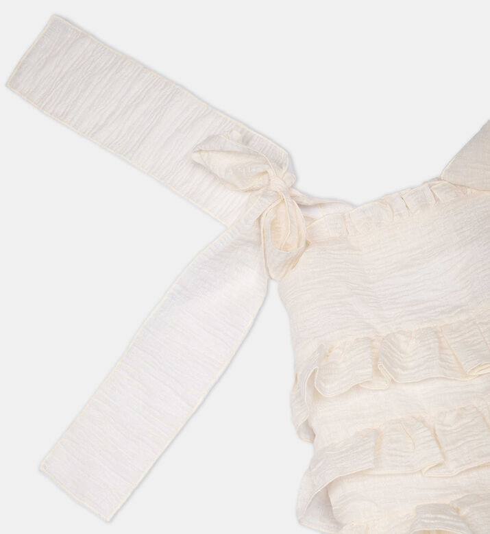 فستان مكشكش فستان مكشكش