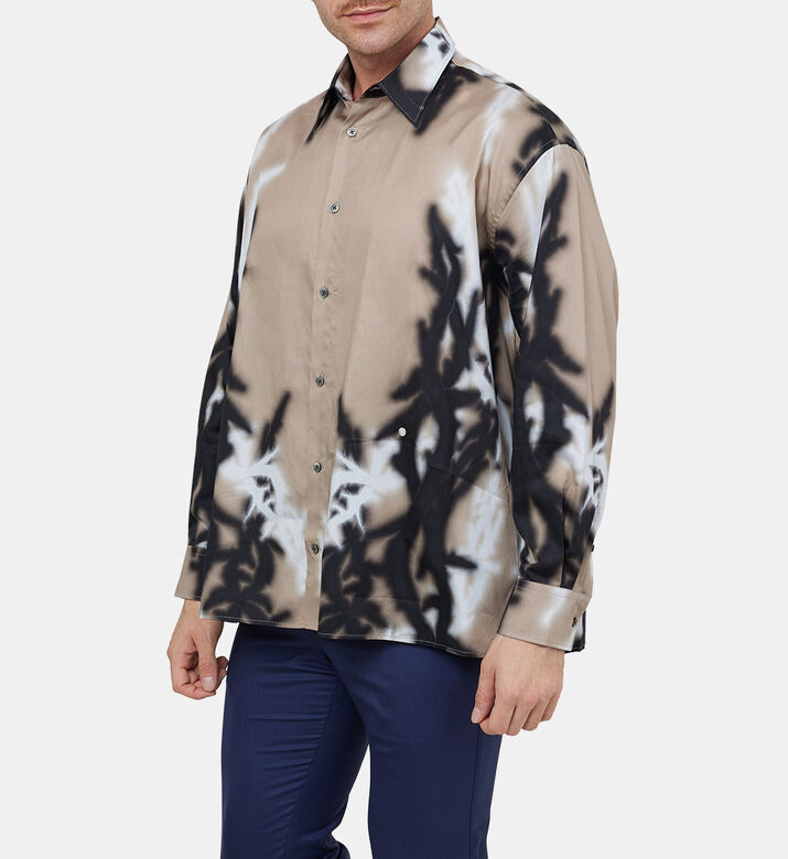 قميص بوبلين إلوجن ثورن مصبوغ