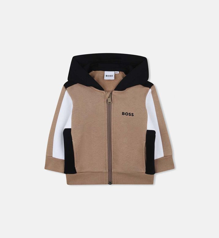 Cotton Zip Fastening Cardigan