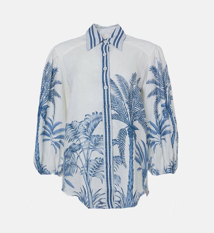 Carter and White Juliette Sahara Printed Shirt, Packshot View