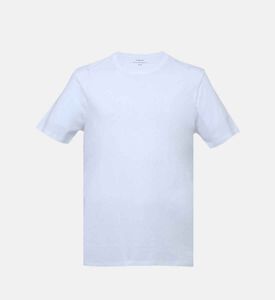 تيشيرت قطن بياقة مستديرة