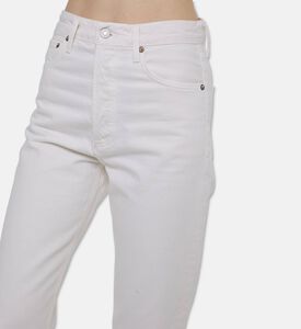 Agolde Mid Rise Straight-leg Pants, Model View
