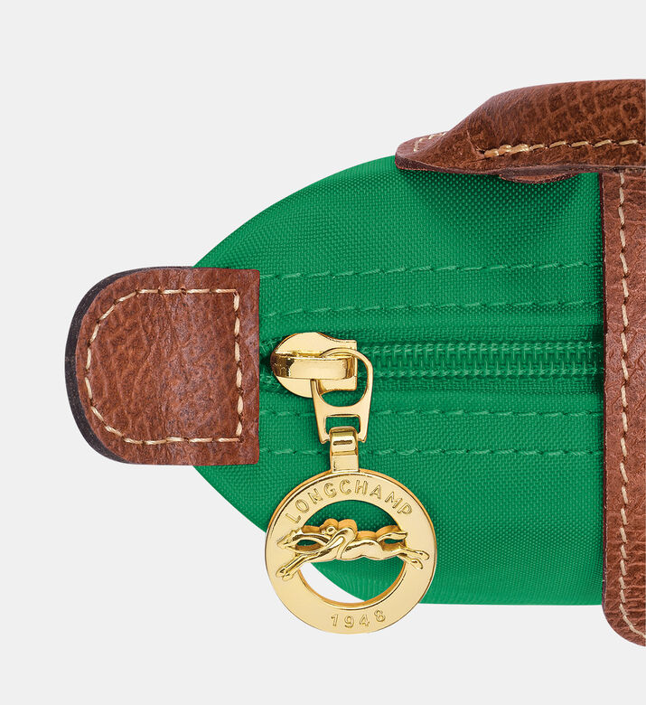 حقيبة لو بلياج بمقبض أخضر