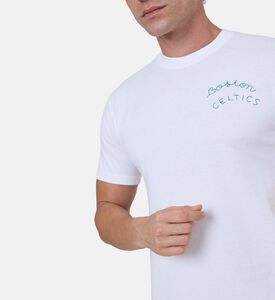 تيشيرت باتورو بوسطن سيلتيكس مطرز بكتابة يدوية