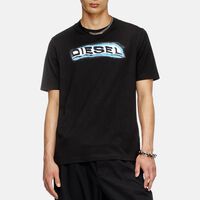 T-adjust-r4 Puff-print Logo Graphic T-shirt