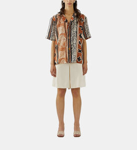 قميص مارتي تنسل بطبعة مارتي