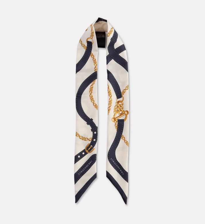 Strathberry Bag Silk, Navy, Packshot View