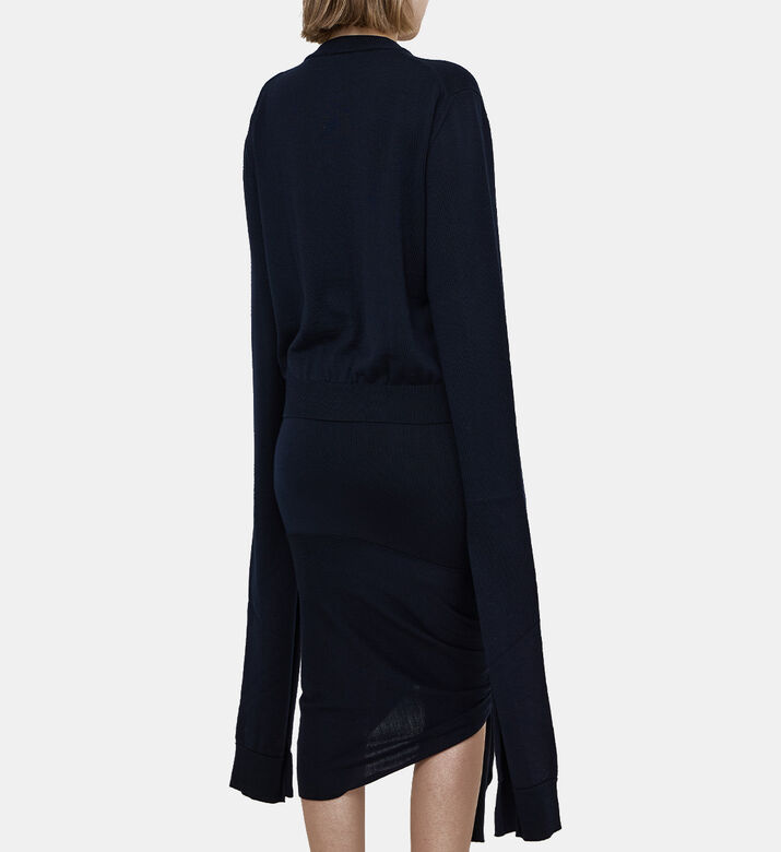 Knotted Sleeved Cardigan Knotted Sleeved Cardigan