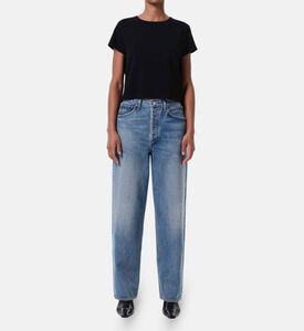 Agolde Mid Rise Straight-leg Pants, Model View