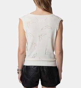 Emmyl Pointelle Knit Wings Sweater Emmyl Pointelle Knit Wings Sweater