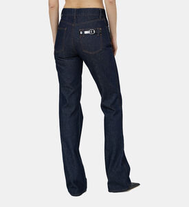 بنطال جينز كلاسيكي بساق مستقيمة