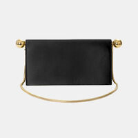 Pop Up Silk Satin Shoulder Bag