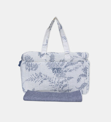Feuillage Floral-print Changing Bag 38 X33 Cm