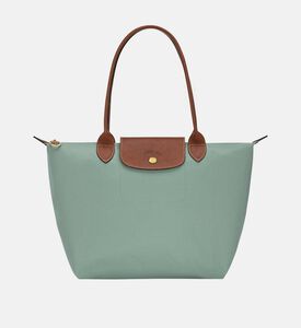 حقيبة يد متوسطة بإغلاق بسحاب