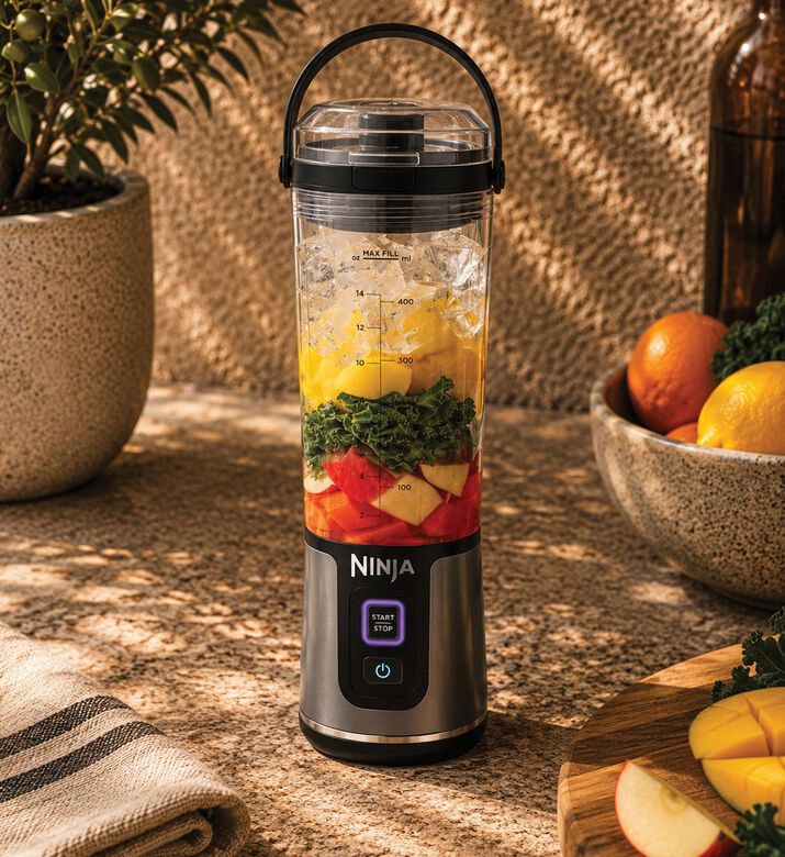 Ninja Blast Cordless Portable Blender, Black, Packshot View