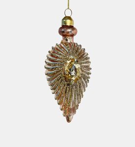 Sequin Glass Drop Ornament Sequin Glass Drop Ornament