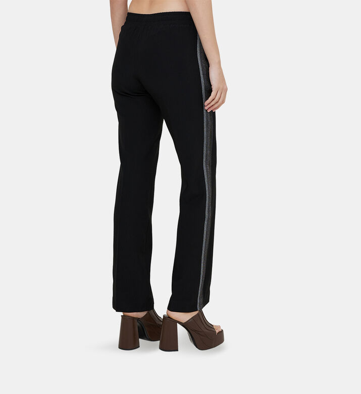 Pomy Glitter Crepe Trousers