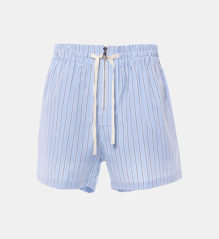 Striped Drawstring Shorts
