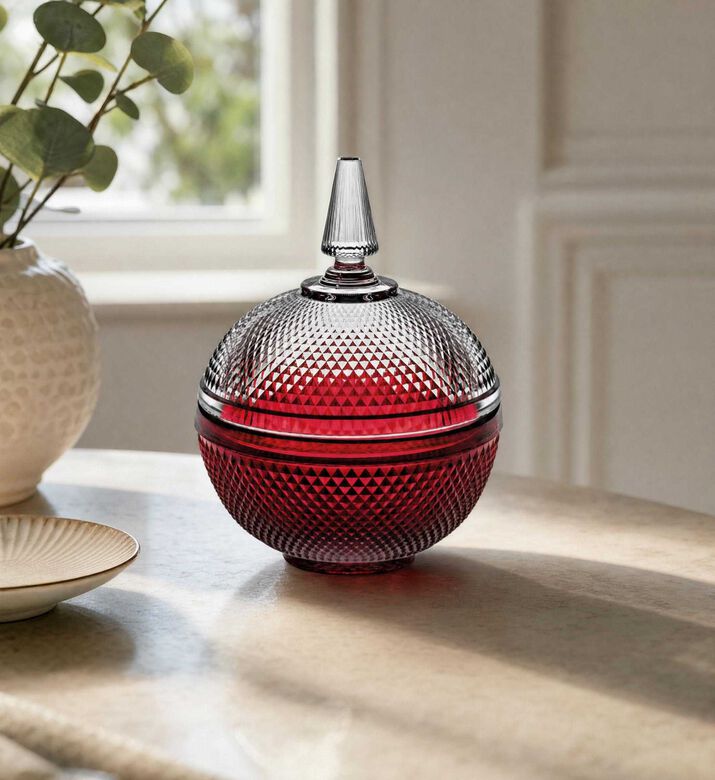Vista Alegre Bicose Glass Bowl, Model View