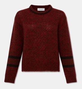 Momoni Marled Crewneck Wool-mohair Sweater, Packshot View