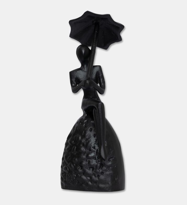 Home Deco and More Lady Umbrella Figurine Sculpture, Packshot View