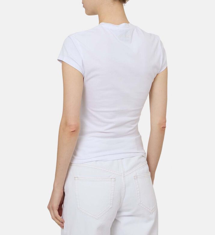 Cotton Clean-cut T-shirt