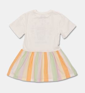 Kenzo Striped Glossy Poplin Dress, Packshot View