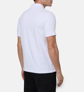 Karl Lagerfeld Pique Cotton Ikon Polo Shirt, Model View