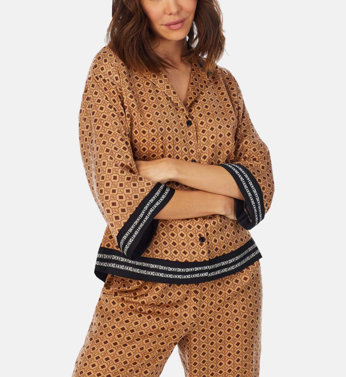 Dkny leopard print 2025 pyjamas