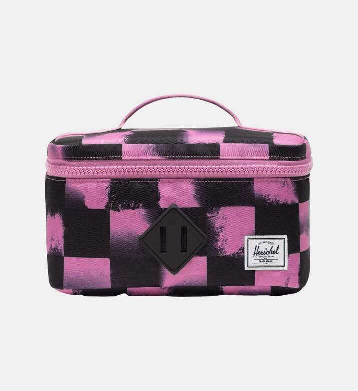 Raven Crosshatch Square-shape Backpack