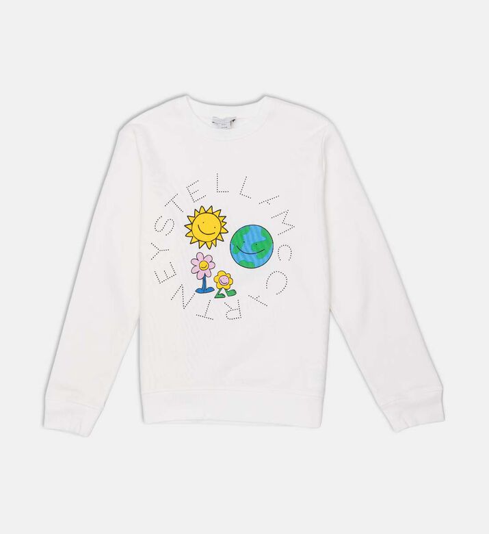 Graphic-print Crewneck Sweatshirt
