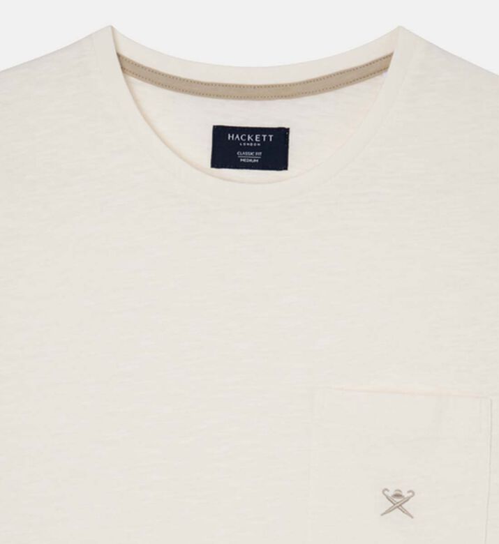 تي شيرت من القطن والكتان فضفاض