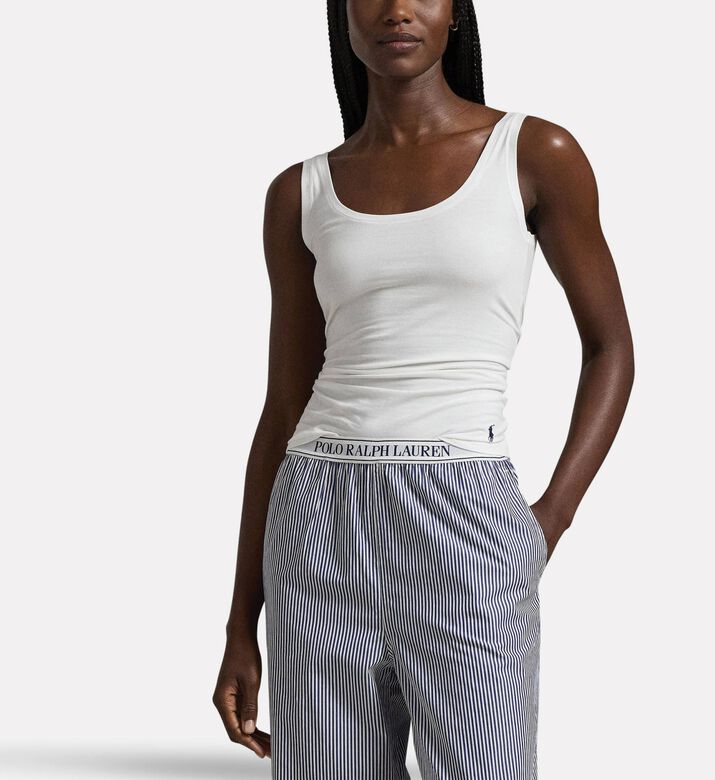 Polo by Ralph Lauren Tank, White, M, Model View