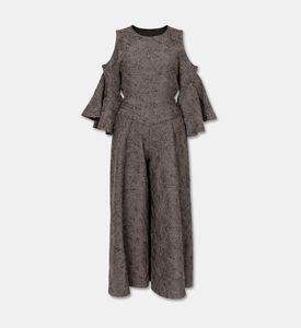 Poca and Poca Cut-out Detail Long-sleeve Jumpsuit, Packshot View
