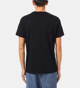 تي شيرت بشعار الصوف بقصة ضيقة