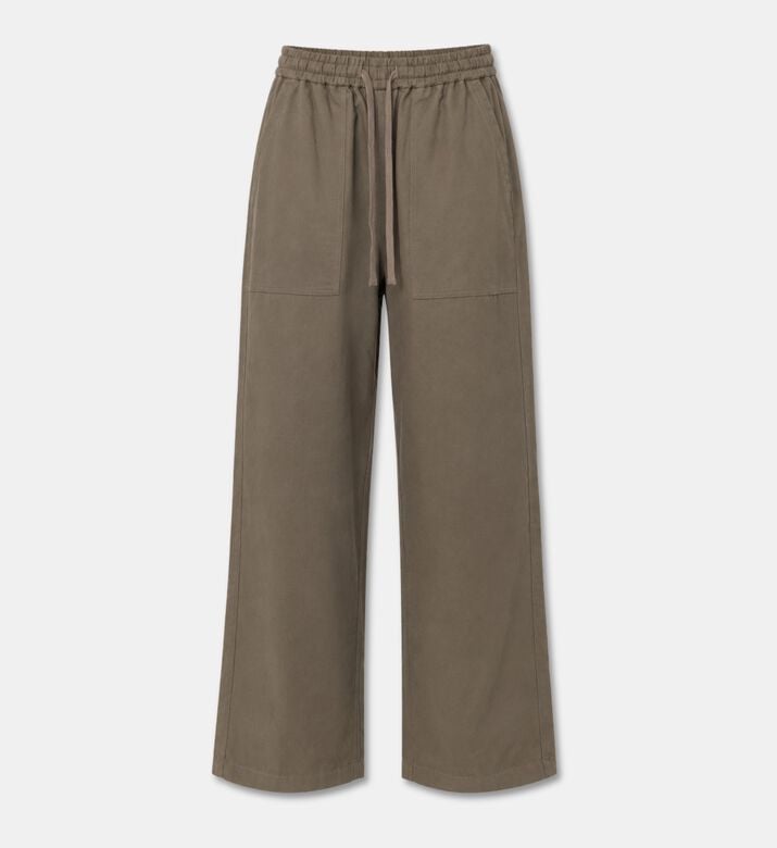 Maison Kitsune Cotton Workwear Trousers, Packshot View