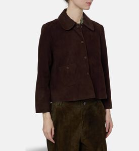 Ba and Sh Milas Suede Jacket, Model View