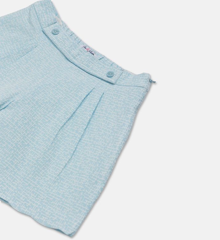 Jules & Juliette Paris Textured Scallop-hem Shorts, Packshot View