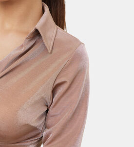 Greta Tie-front Crop Top