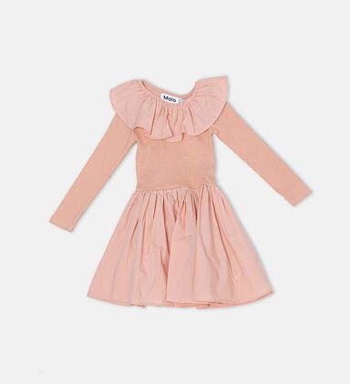 Cille Ruffled Collar Dress
